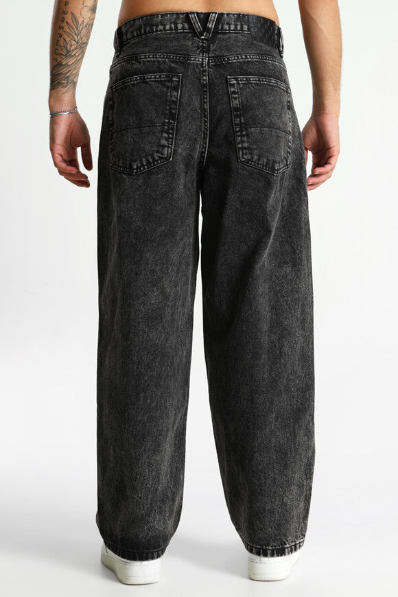 Baggy Fit Jeans - Black Washed