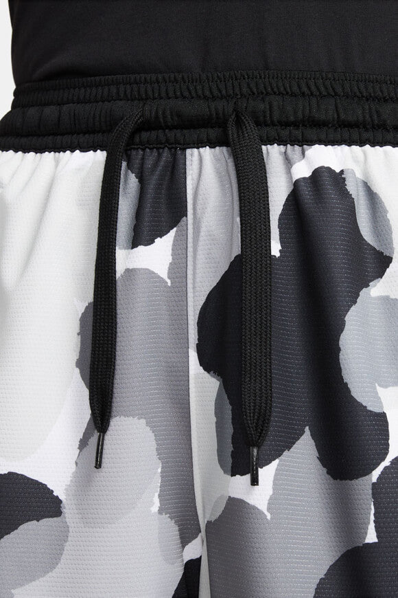 Mesh Shorts - Grau + Schwarz + Weiss