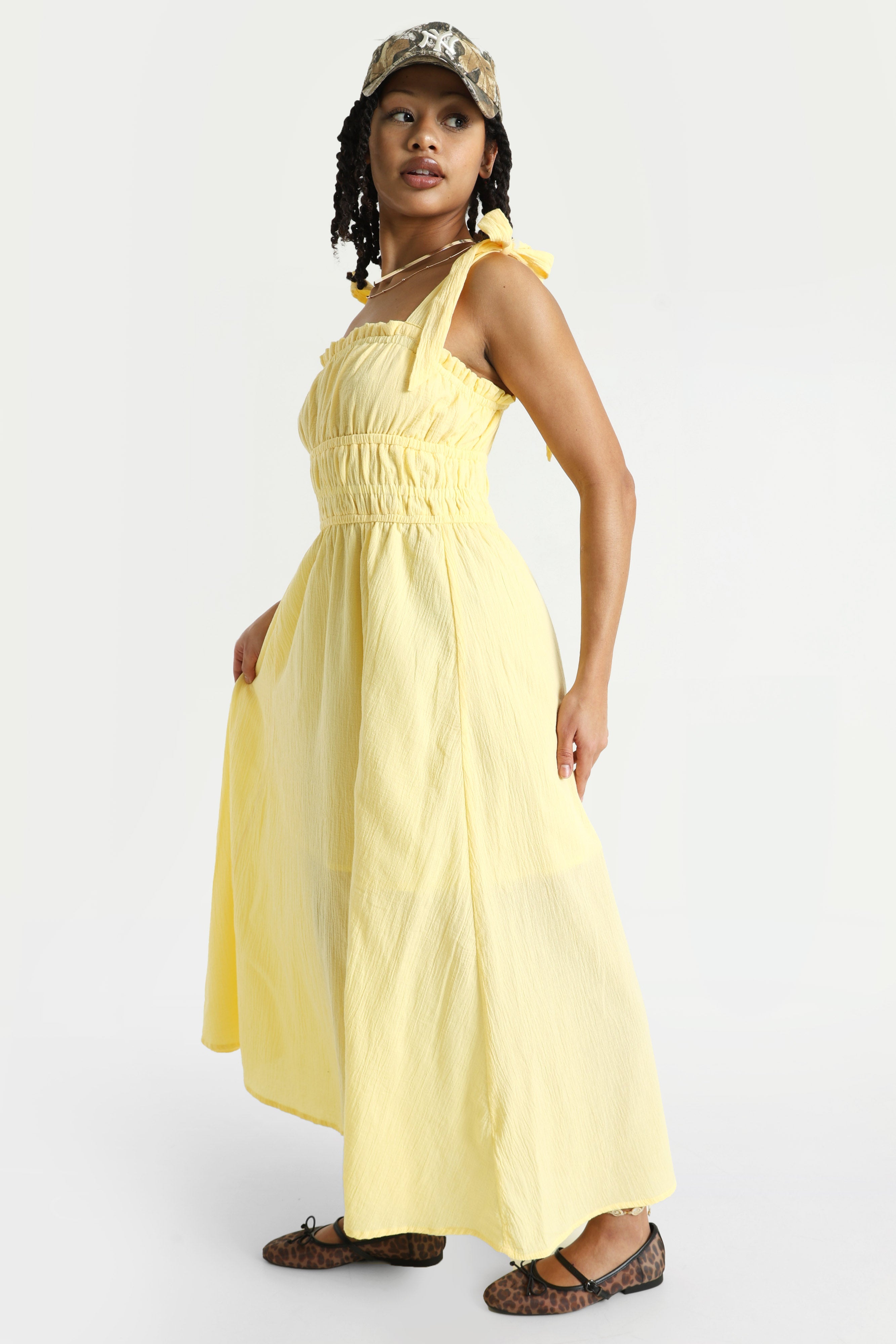 Maxikleid - Gelb