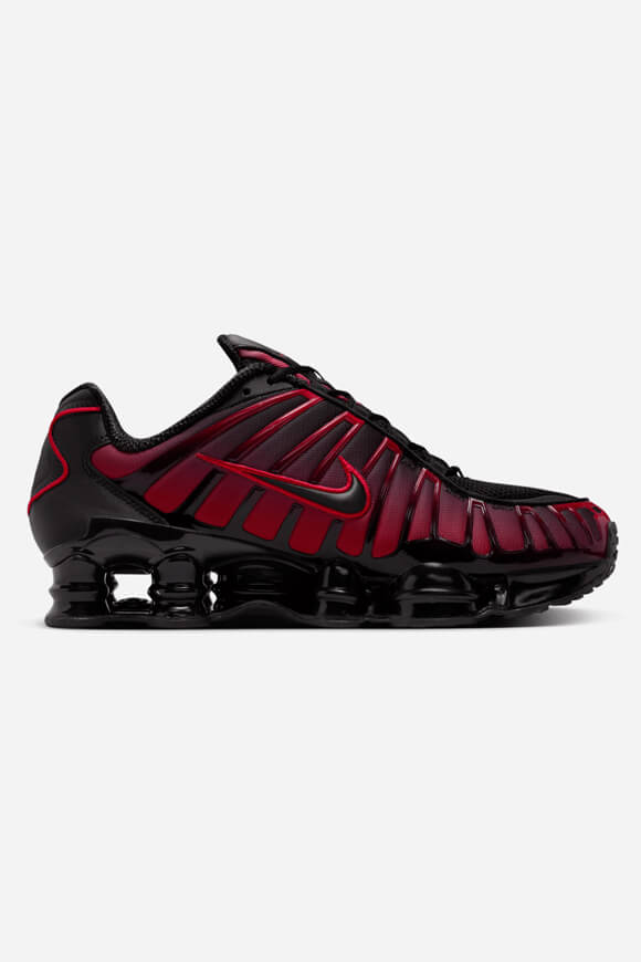 Shox TL Sneaker - University Red + Black