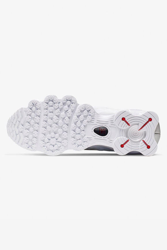 Shox TL Sneaker - White + Metallic Silver