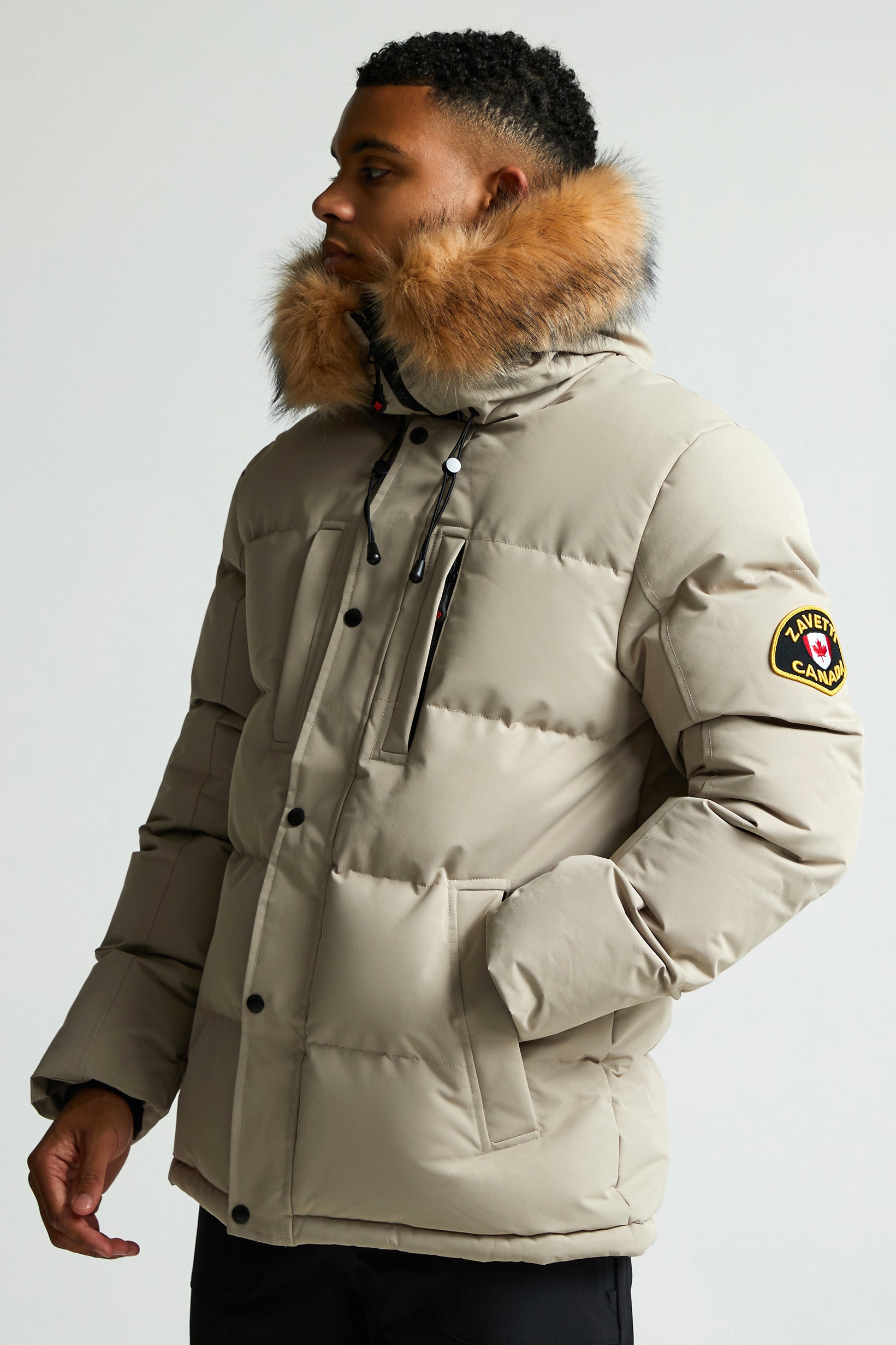 Oshawa 2.0 Puffer Parka - Stone