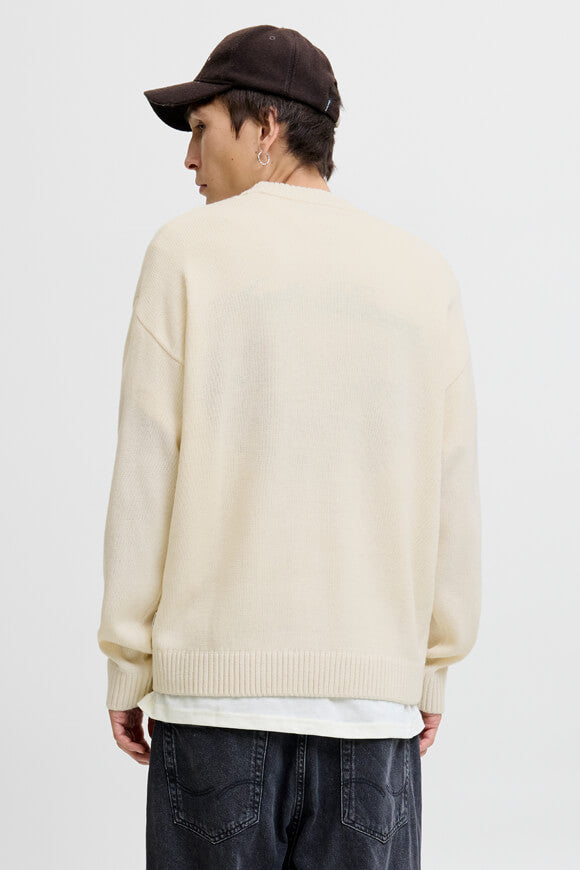 JJEURBAN Strickpullover - Sea Salt