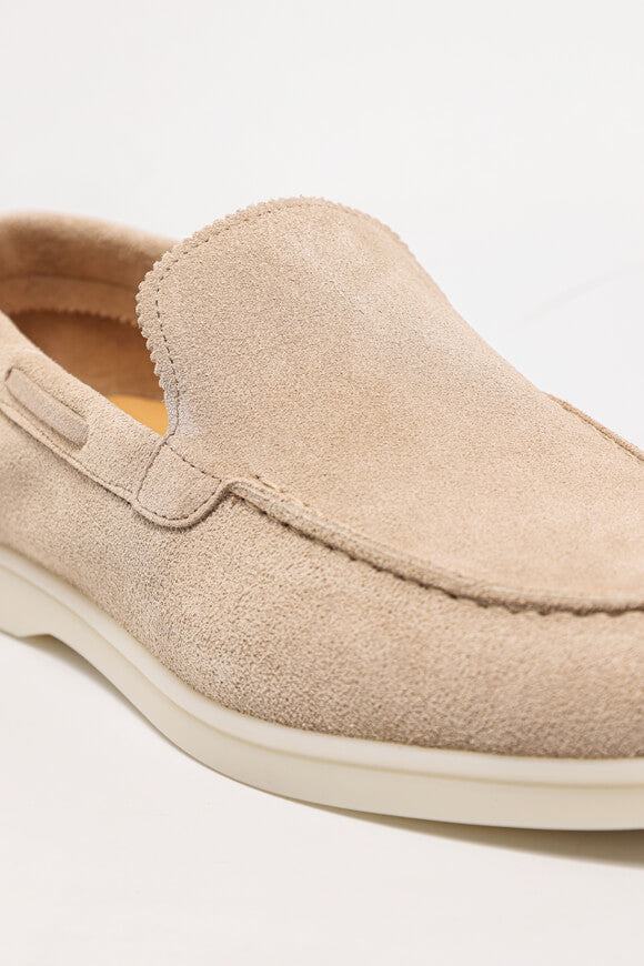 Wildleder Loafer - Beige