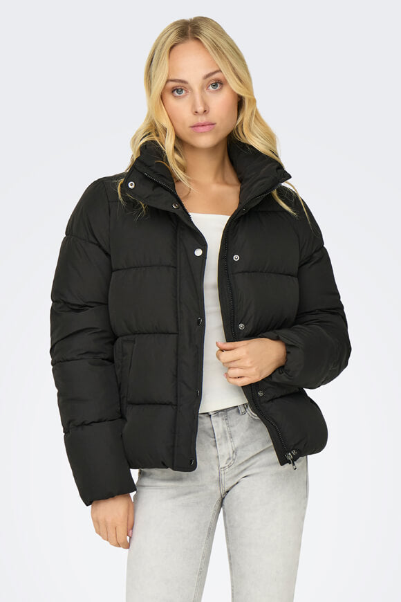 Newcool Crop Pufferjacke - Black