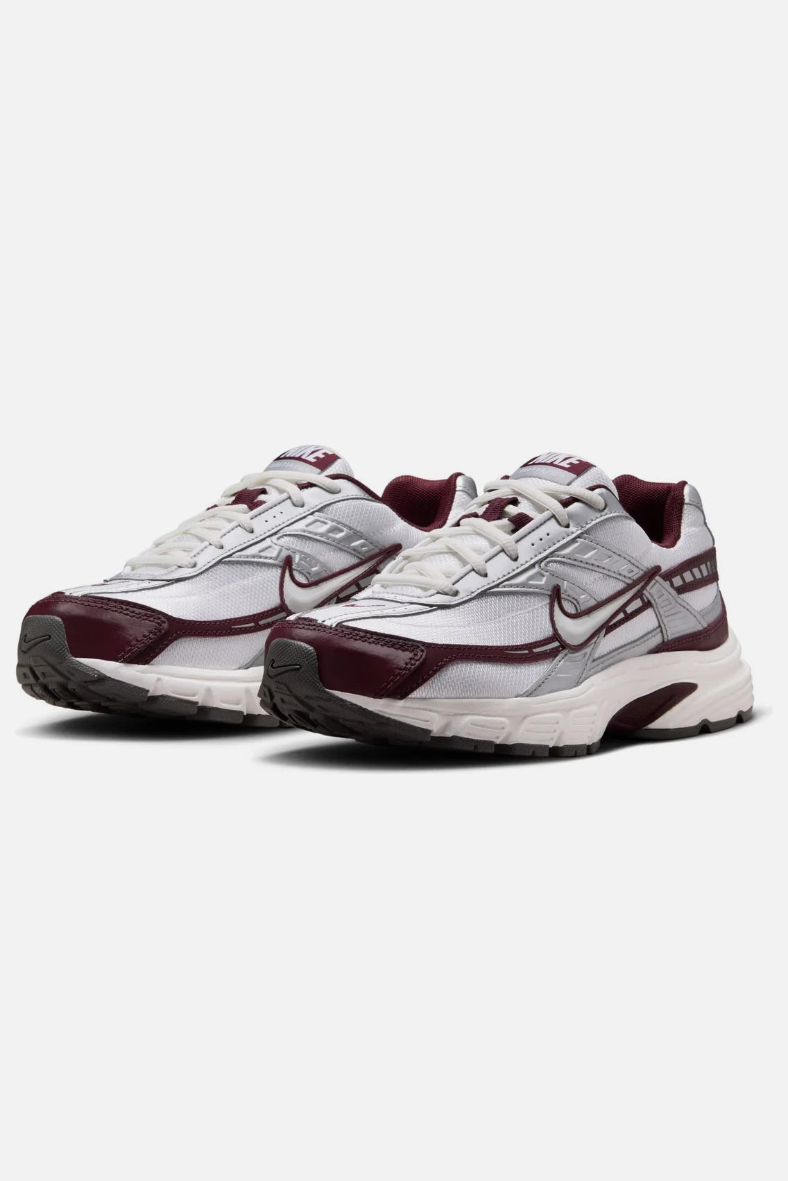 Initiator Sneaker - White + Sail + Burgundy Crush