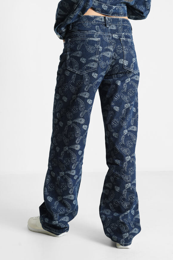 Baggy Jeans - Dunkelblau Denim