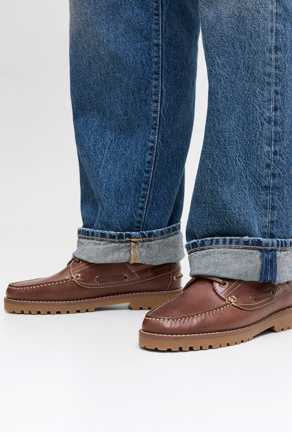 Bootsschuhe - Cognac