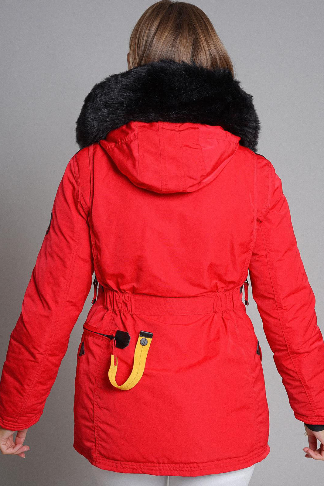 Montreal wattierte Jacke - Red