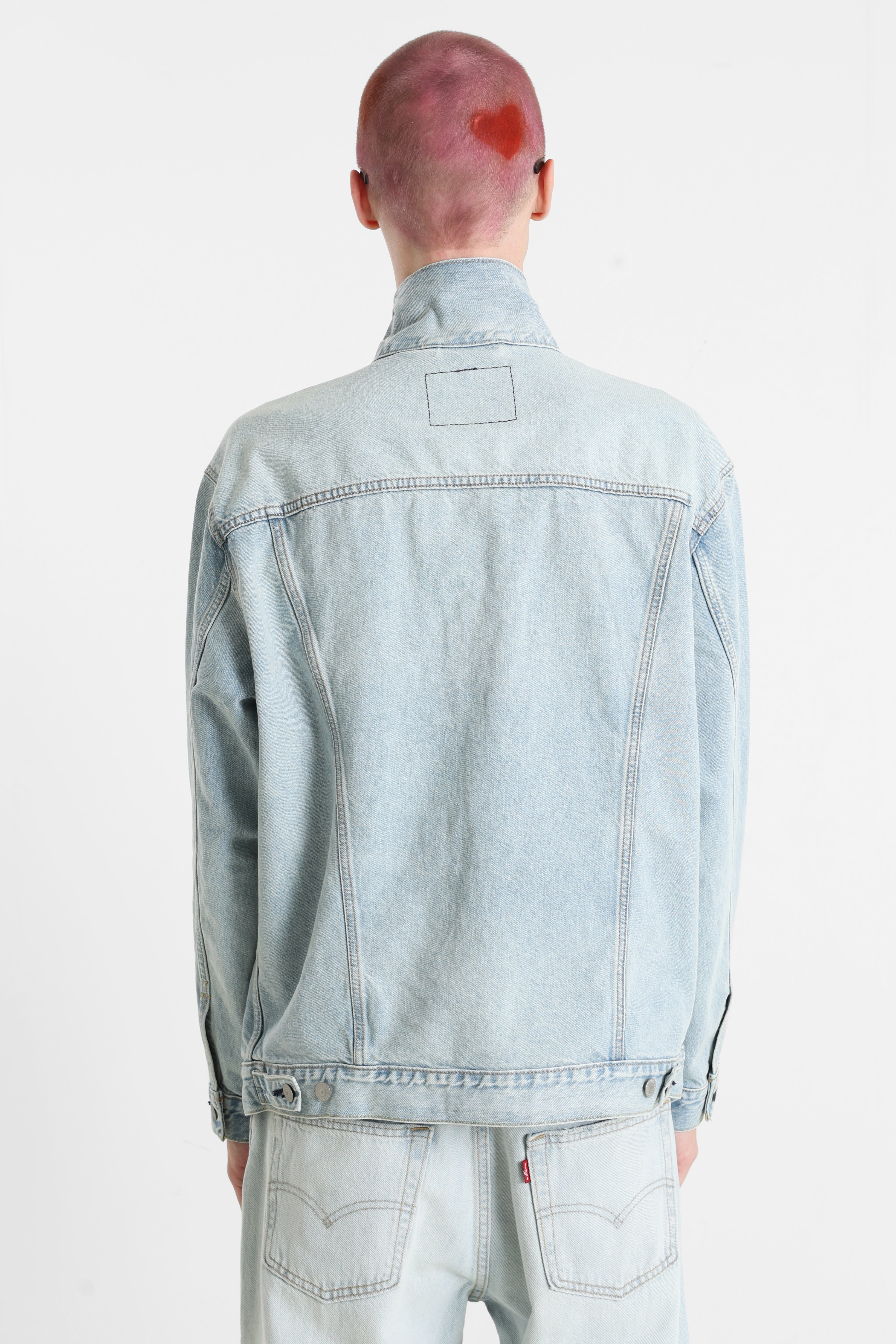Jeansjacke - Light Wash Blue