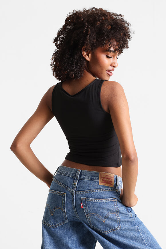 Crop Top - Schwarz