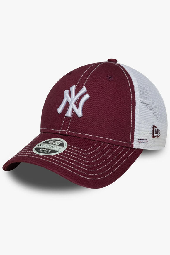 9Twenty Trucker Cap / Strapback - Bordeaux + White
