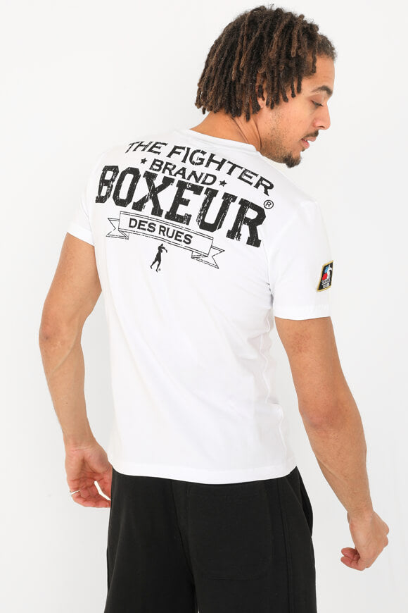 T-Shirt - White + Black