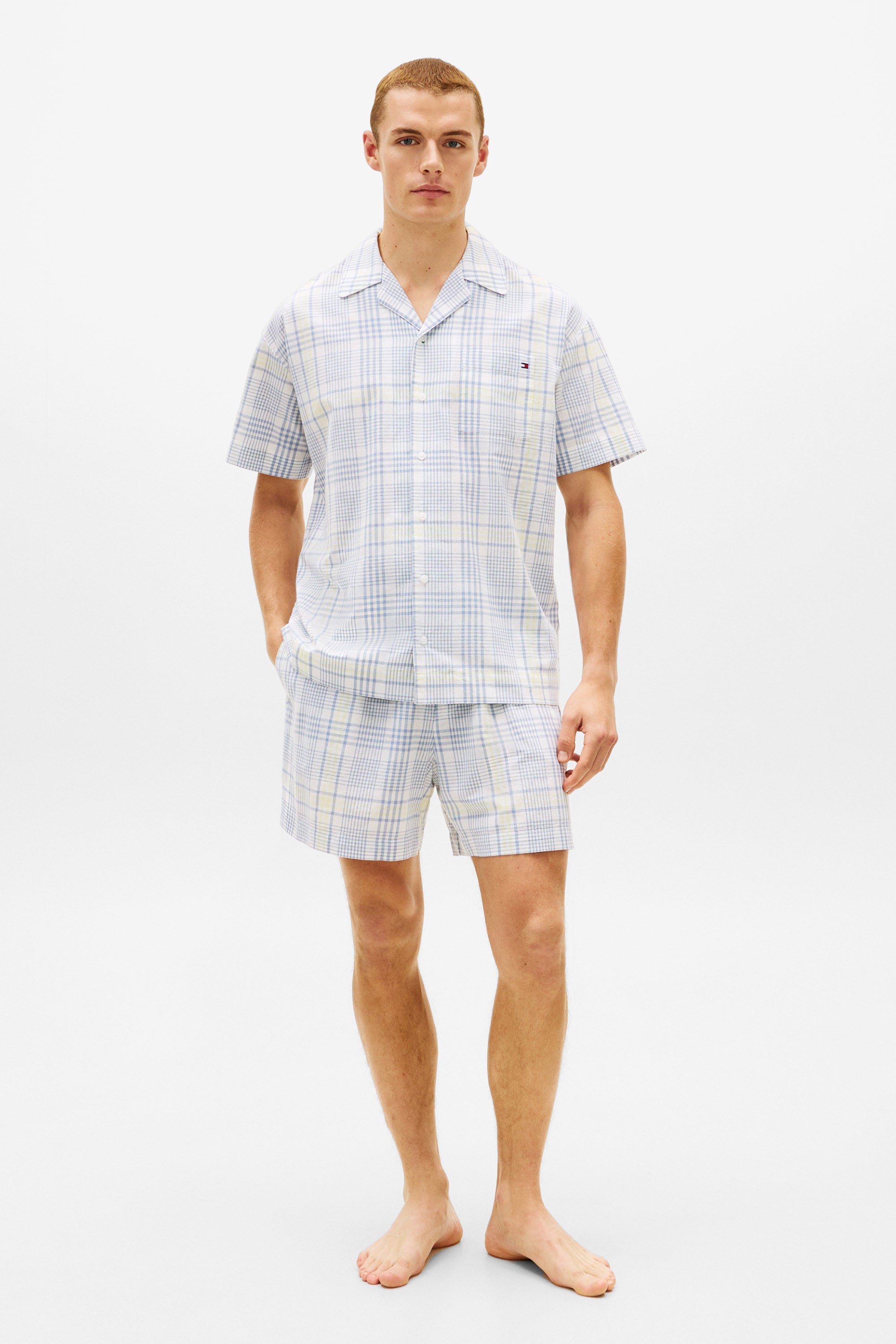Leinenhemd - Spring Plaid
